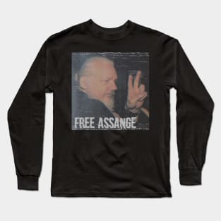 Free Julian Assange Long Sleeve T-Shirt